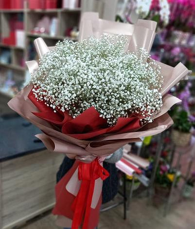 Букет цветов из: Гипсофила в Болохово