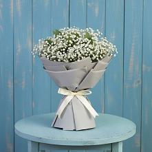 Букет цветов из:  Гипсофила в Болохово