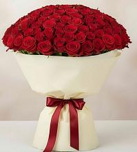 Букет 101 Красная роза Милано #REPLACE_PRED# Болохово
