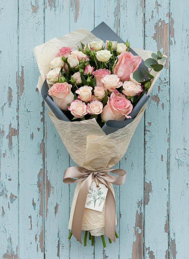 Букет цветов из: Розы в Болохово