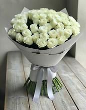 Букет 35 Белых роз в Болохово