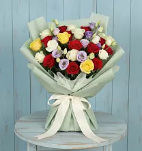 Букет цветов из:  Розы в Болохово