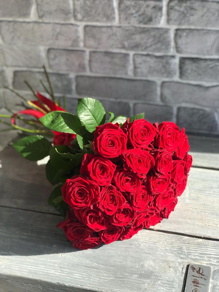 Букет Красные розы Фридом в Болохово