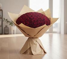 Букет 101 Красная роза в Болохово