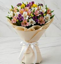 Букет цветов из:  Альстромерии #REPLACE_PRED# Болохово