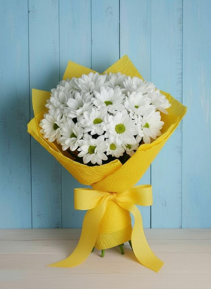 Букет цветов из: Хризантемы в Болохово