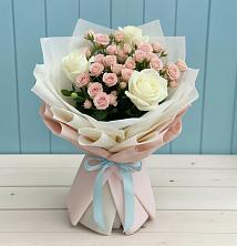 Букет цветов из:  Розы в Болохово
