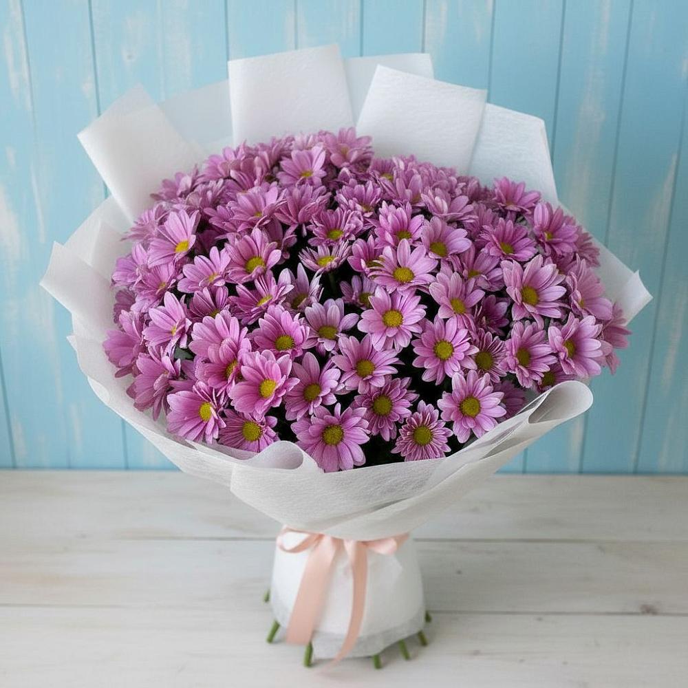 Букет цветов из: Хризантемы в Болохово