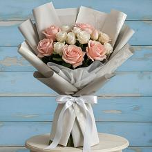 Букет цветов из:  Розы в Болохово