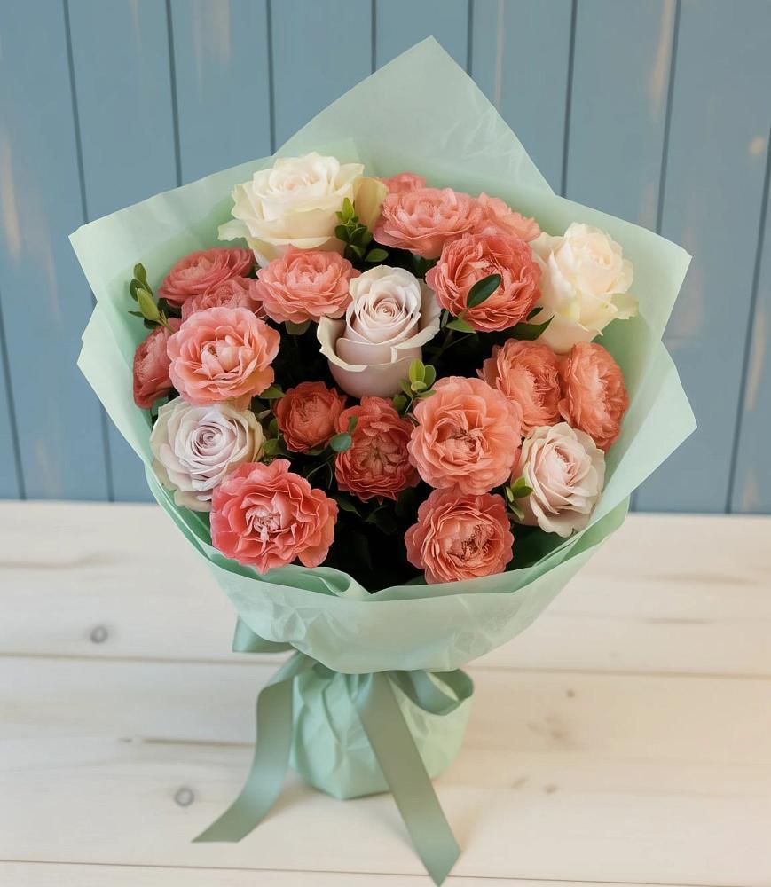 Букет цветов из: Розы в Болохово