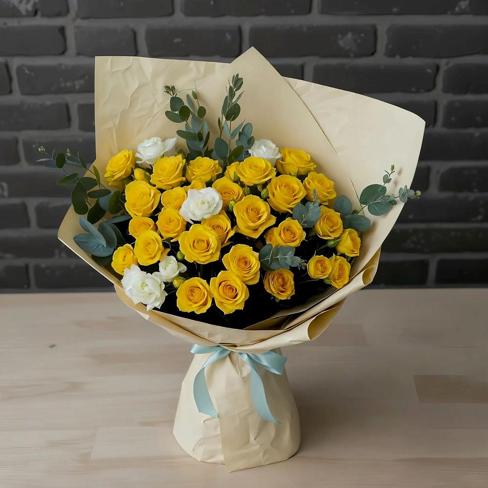 Букет цветов из: Розы в Болохово