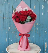 Букет цветов из:  Розы в Болохово