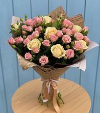 Букет цветов из:  Розы в Болохово