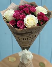Букет цветов из:  Розы #REPLACE_PRED# Болохово