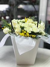 Цветочная композиция из Розы  в Болохово