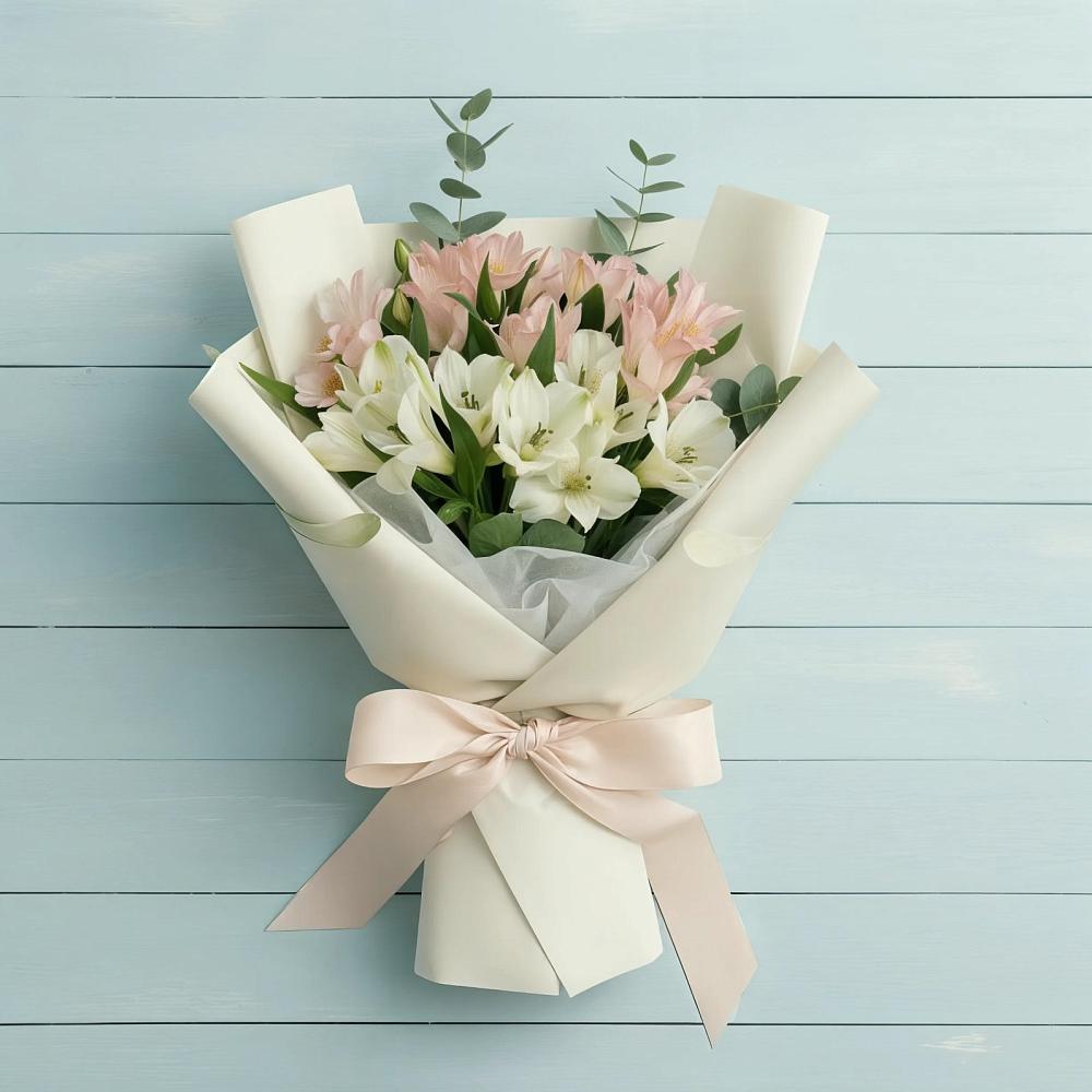 Букет цветов из: Альстромерии в Болохово