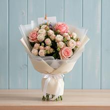 Букет цветов из:  Розы в Болохово