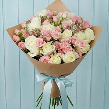 Букет цветов из:  Розы в Болохово